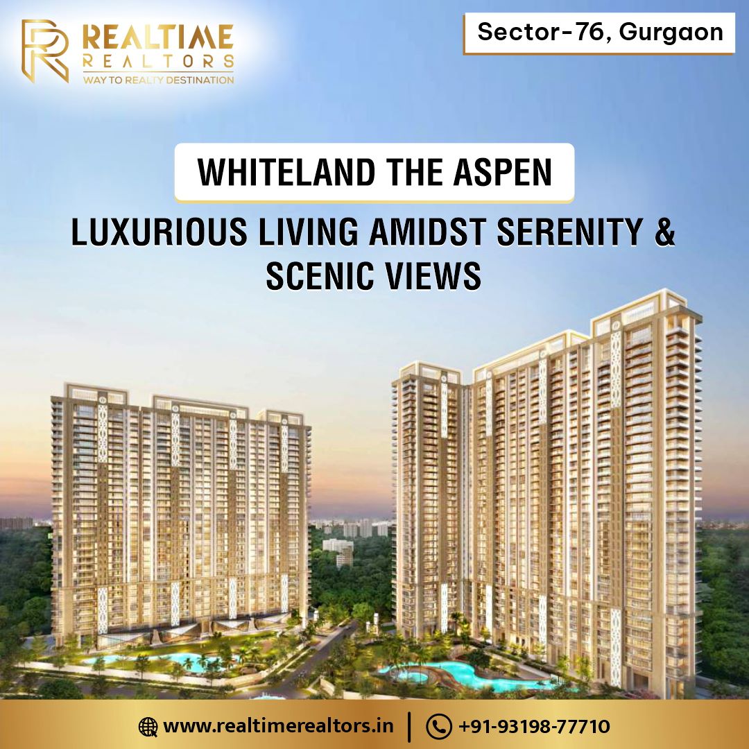 Whiteland The Aspen Luxurious Living Amidst Serenity and Scenic Views